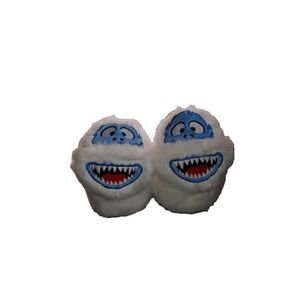 NWT Rudolph The Red Nose Reindeer Snowman Toddler Slippers‎ Size 4
